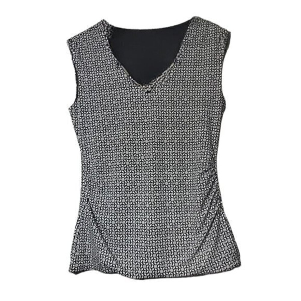 Women's WHBM White House Black Market Sleeveless Blouse Size Medium NWT #7542